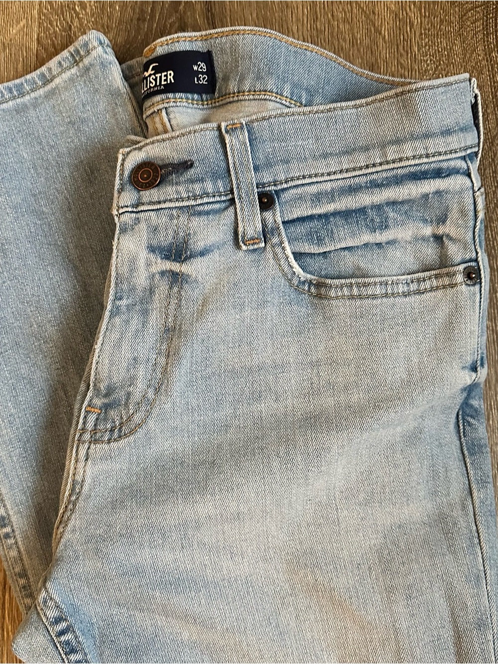 Hollister Men’s Slim Straight Jeans 29x32